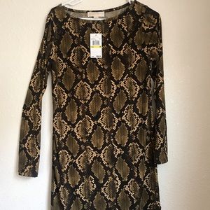 Michael Kors Snake Print Dress